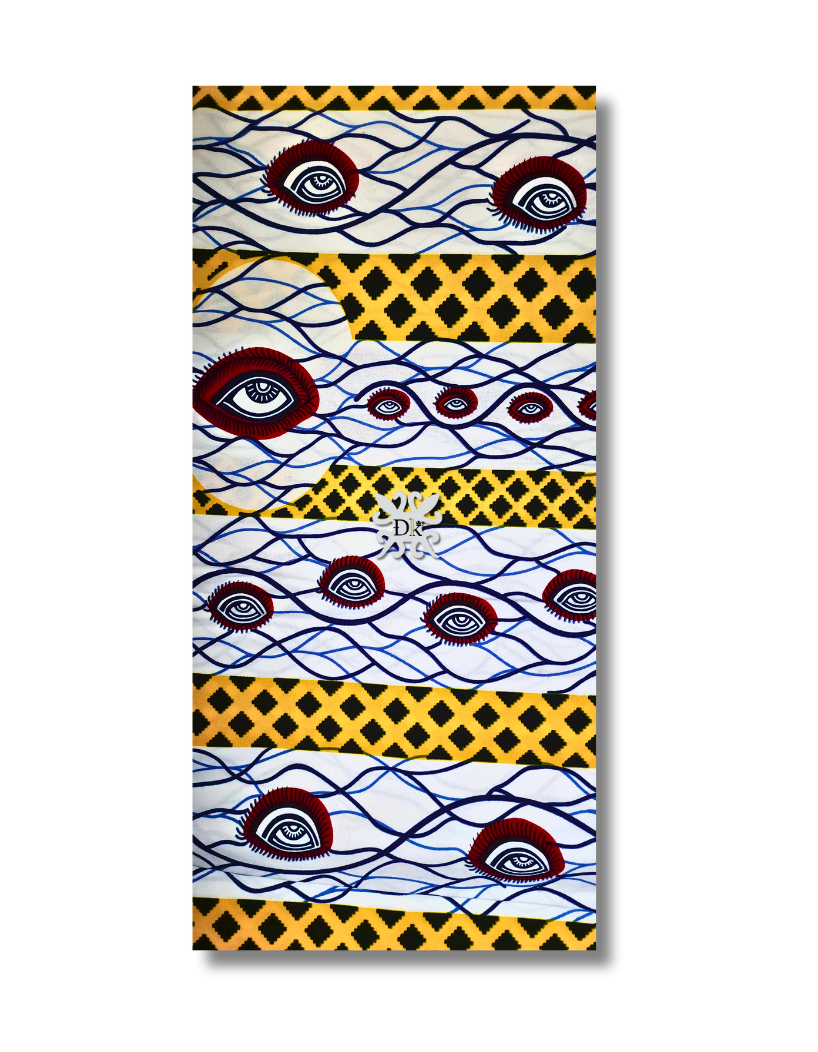 Eyes Ankara (Wax) Print