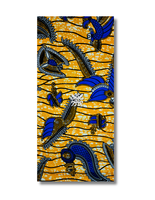 Cray Fish Ankara (Wax) Print