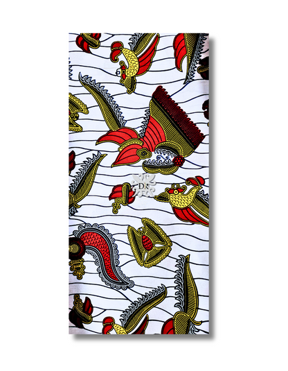 Cray Fish Ankara (Wax) Print