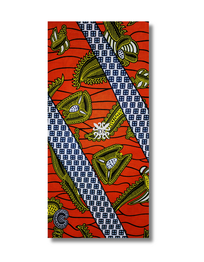 Cray Fish Ankara (Wax) Print