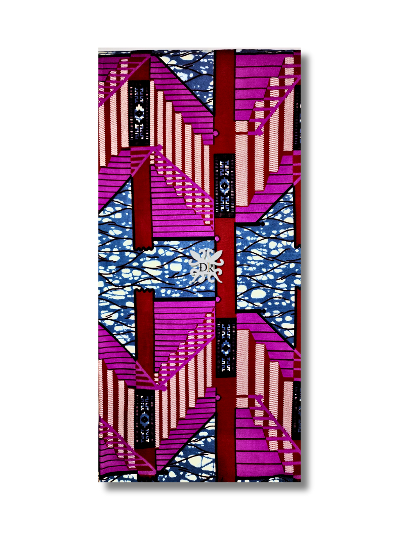 Staircase Ankara (Wax) Print