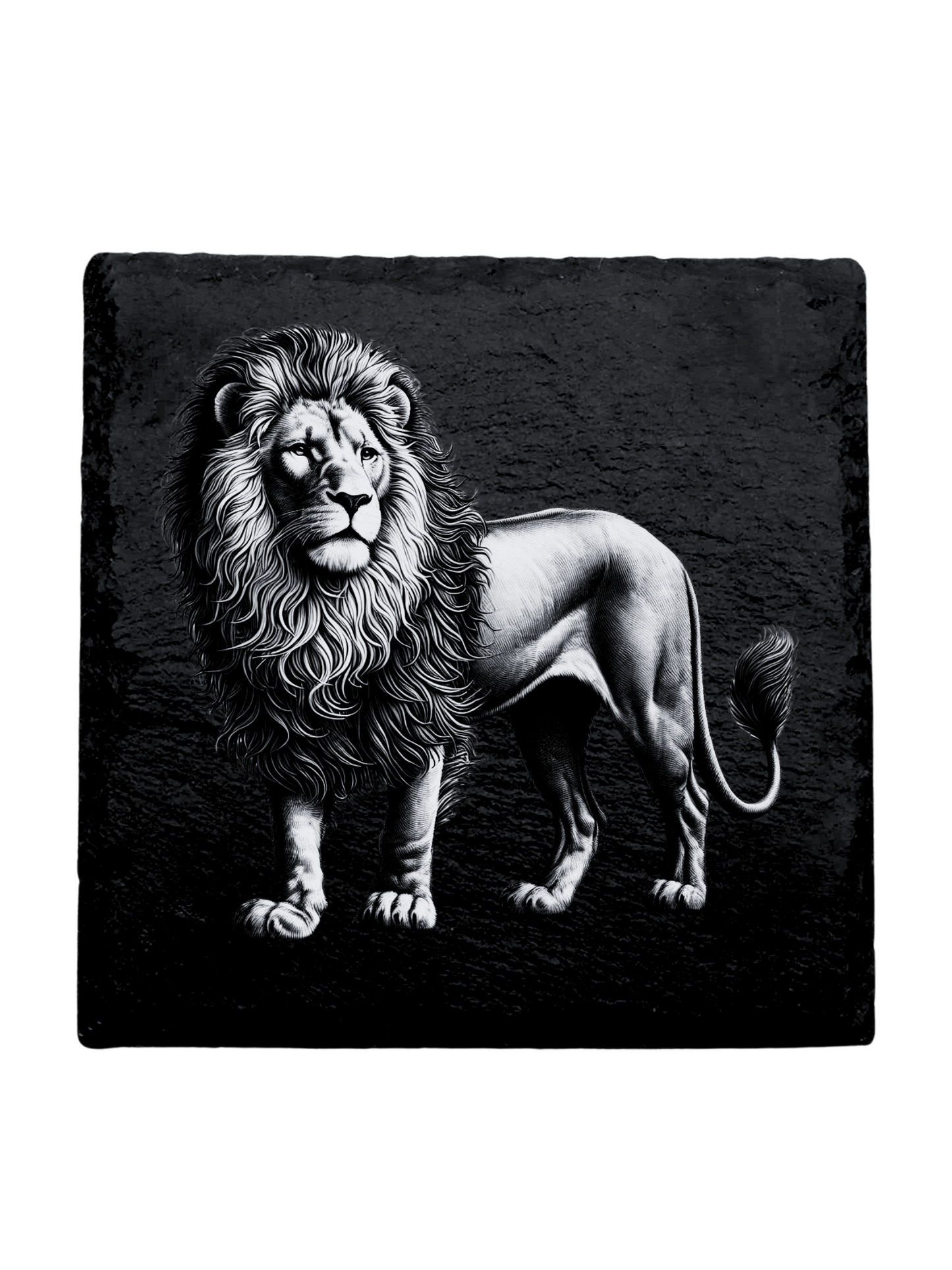 Lion Slate Coasters