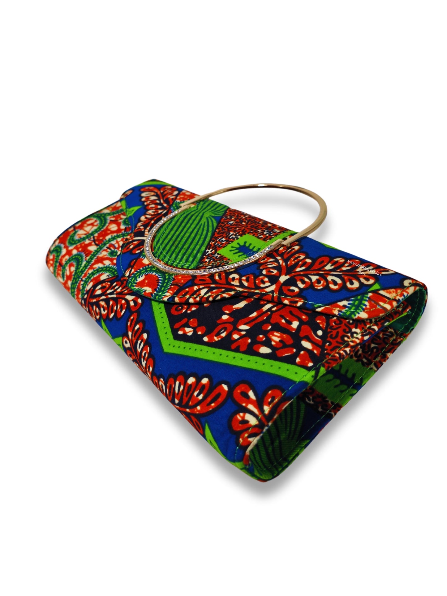 Mixed Print Evening Bag